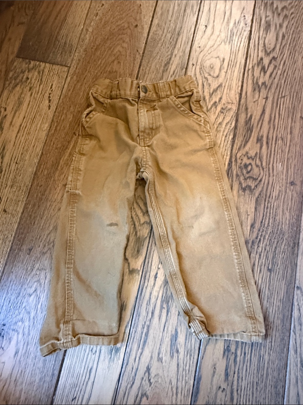 Carhartt Kids Brown/Tan Work-Style Pants